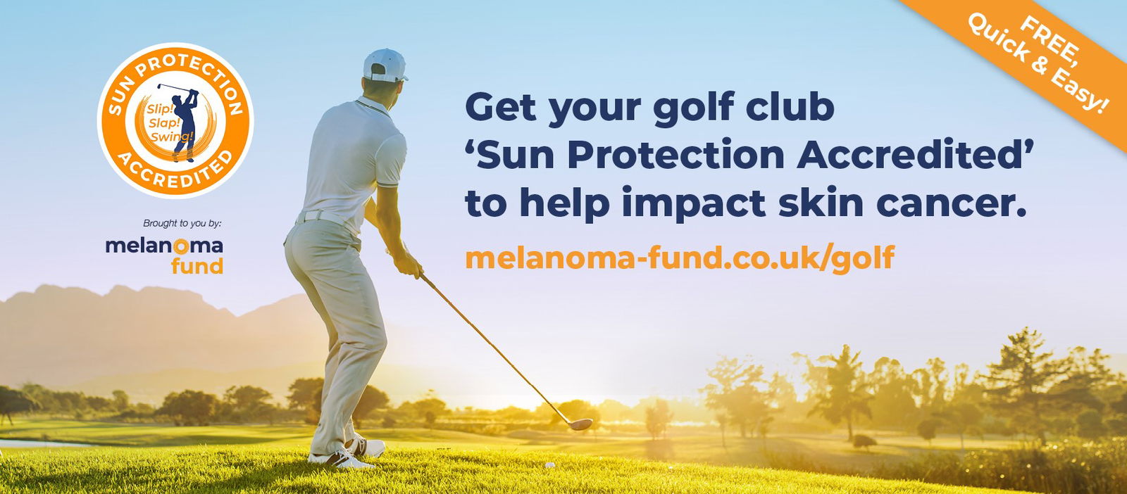 The campaign slapping sun protection on golf